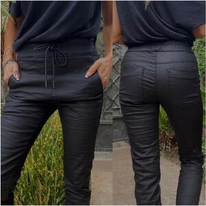 NEW! FLOG SHELY DRAWSTRING PANTS | BLACK ORIGINAL